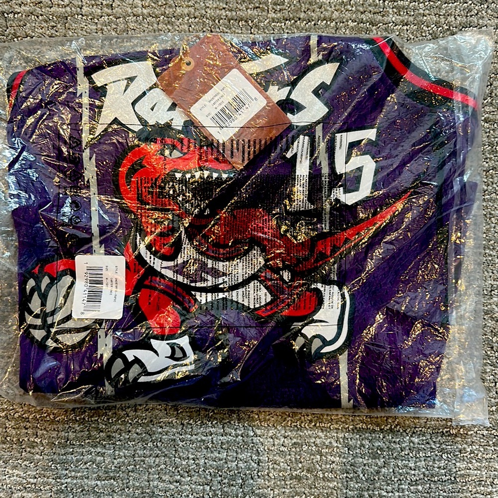 Brand new in Bag Youth Vince Carter Raptors Jersey